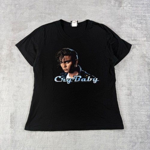 Vintage cry baby graphic shirt - baby,