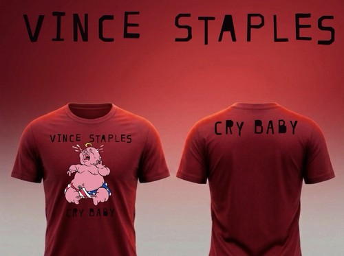 Shirt vince staples cry baby - t-shirt,